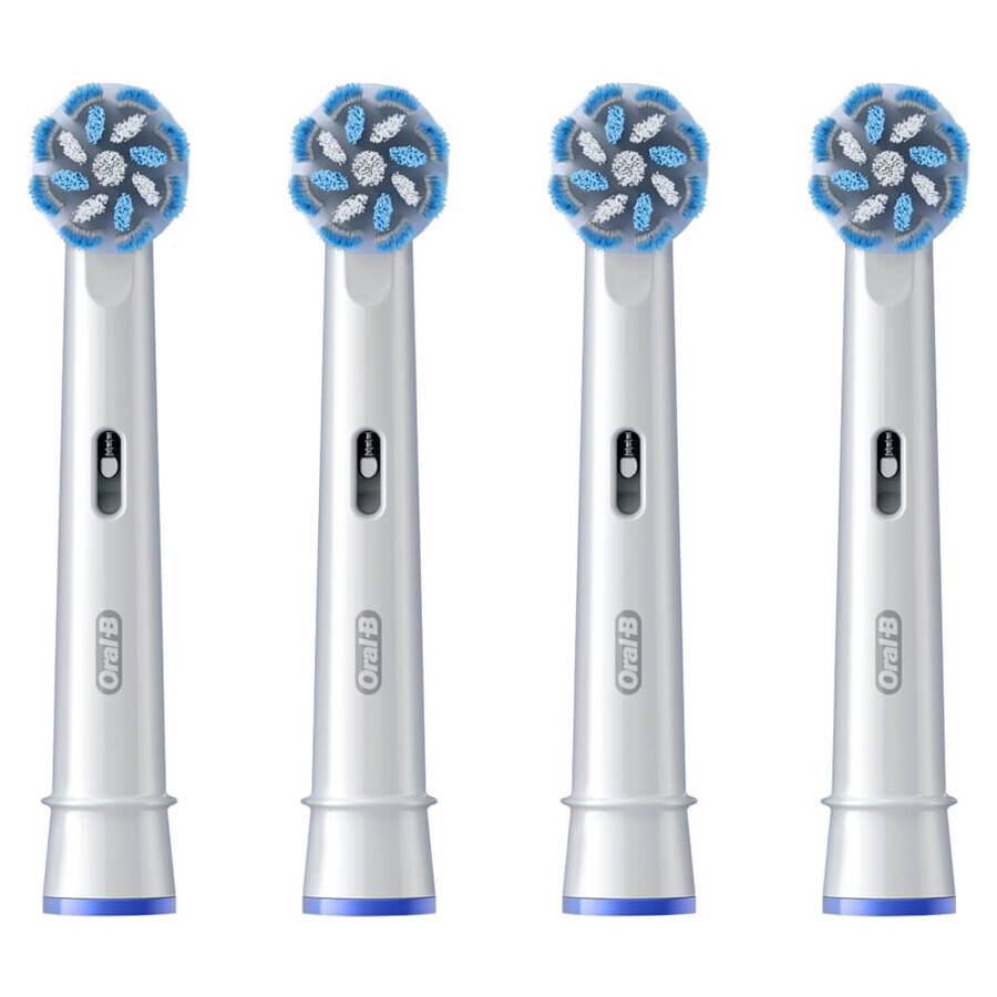 Embouts de remplacement pour brosse à dents électrique Oral-B Pro Sensitive Clean, 4 pièces