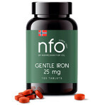 NFO Gentle Iron, fier, 100 comprimate