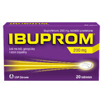 Ibuprom 200 mg, 20 comprimés