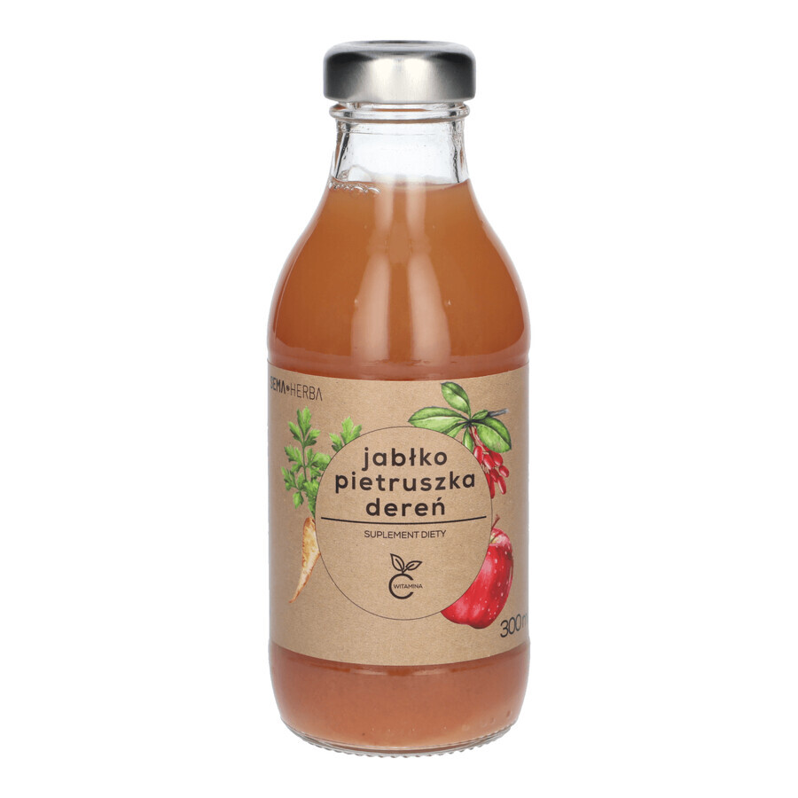 Sema Herba Herba Pomme Persil Cerise, jus, 300 ml