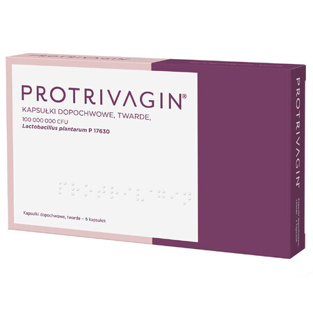 Protrivagin, 6 capsules vaginales