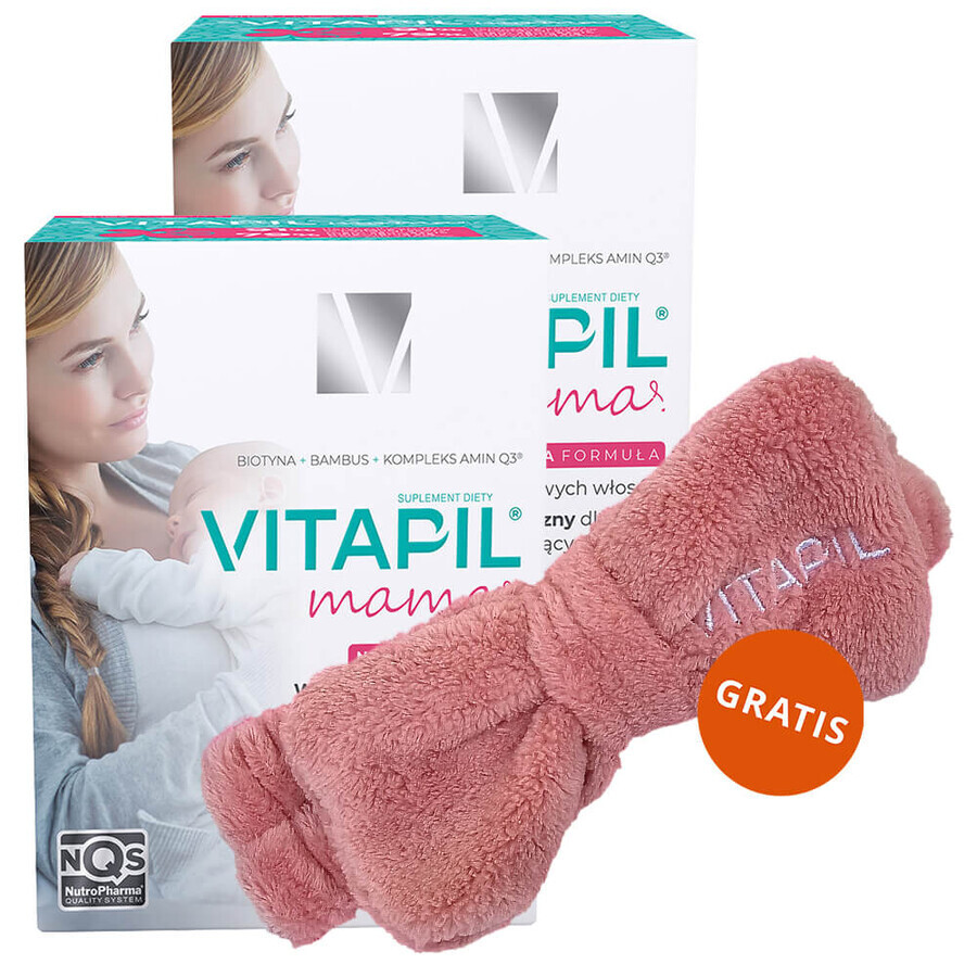 Vitapil Mum 2 x 60 gélules + pansement cosmétique gratuit