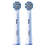 Oral-B Pro Sensitive Clean, embouts de remplacement pour brosse à dents électrique, 2 pièces