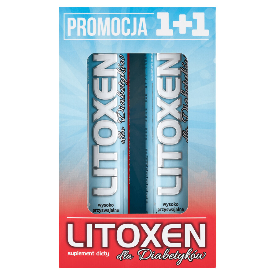 Litoxen für Diabetiker, 2 x 20 Brausetabletten