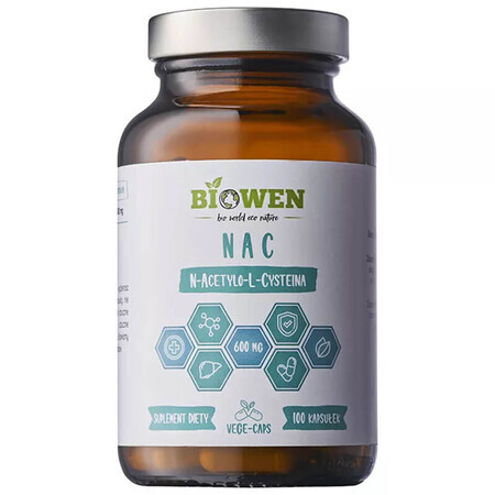 Biowen NAC 600 mg, 100 gélules