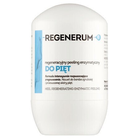 Regenerum Exfoliant enzymatique régénérant pour les talons, 50 ml