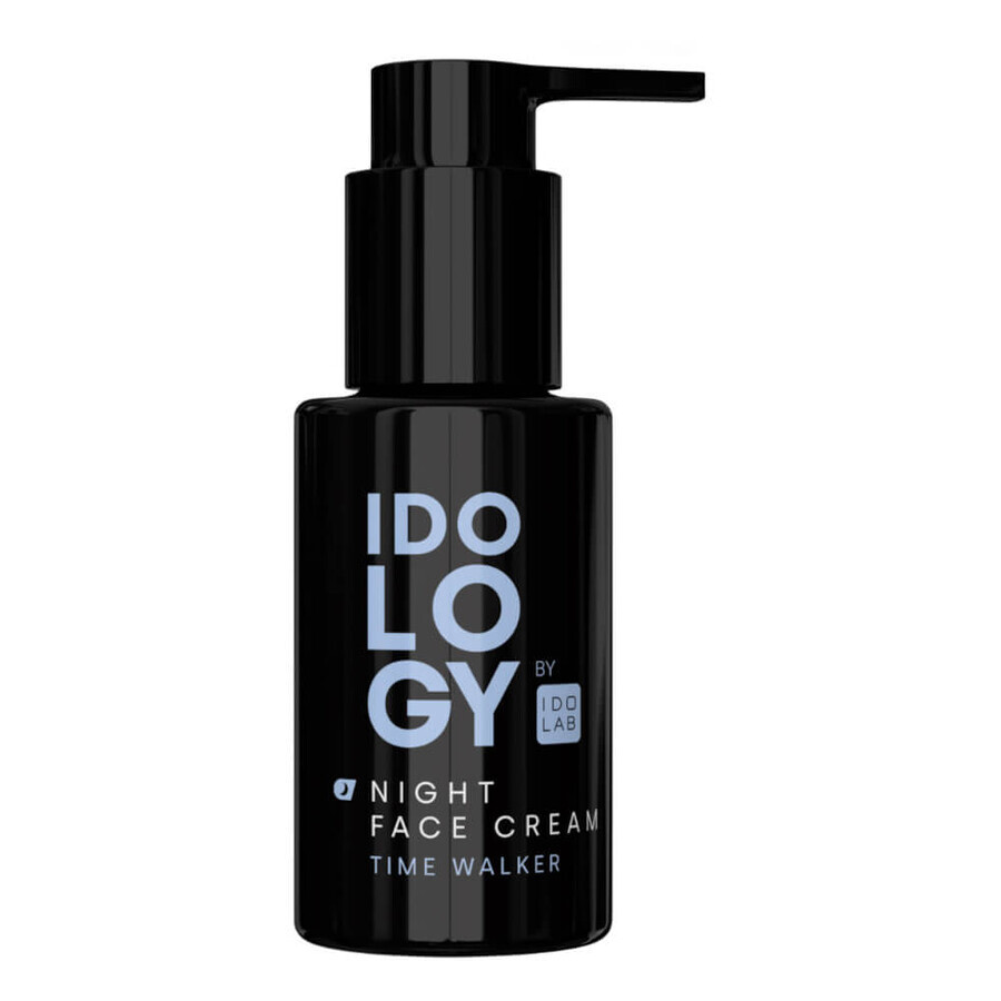 Ido Lab Idology Idology Time Walker, crème de nuit anti-rides pour hommes, 50 ml