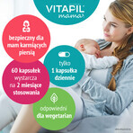 Vitapil Mama, 60 gélules + pansement cosmétique gratuit