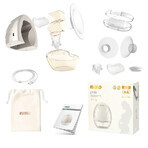 Neno Perla, electronic breast pump with three-phase housing