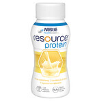 Resource Eiwit, voedende formule, vanillesmaak, 4 x 200 ml + Gratis boodschappentas