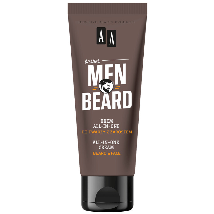 AA Men Beard, crème de barbe tout-en-un, 50 ml