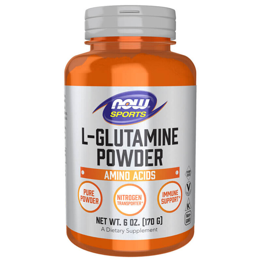 Now Sports L-Glutamine, poeder, 170 g