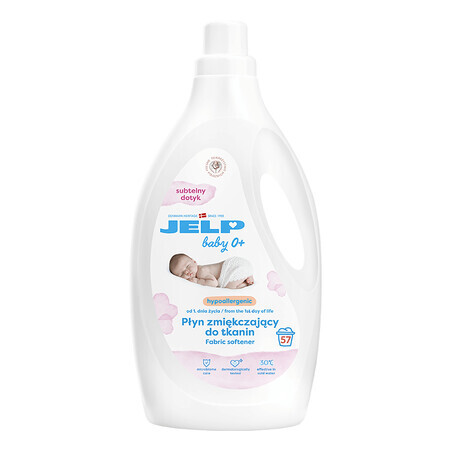 Jelp 0+, après-shampooing hypoallergénique, toucher subtil, 2 litres