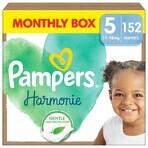 Pampers Harmonie, diapers, size 5, 11-16 kg, 152 pieces