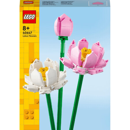 Fleurs de lotus, 8+ ans, 40647, Lego Fleurs