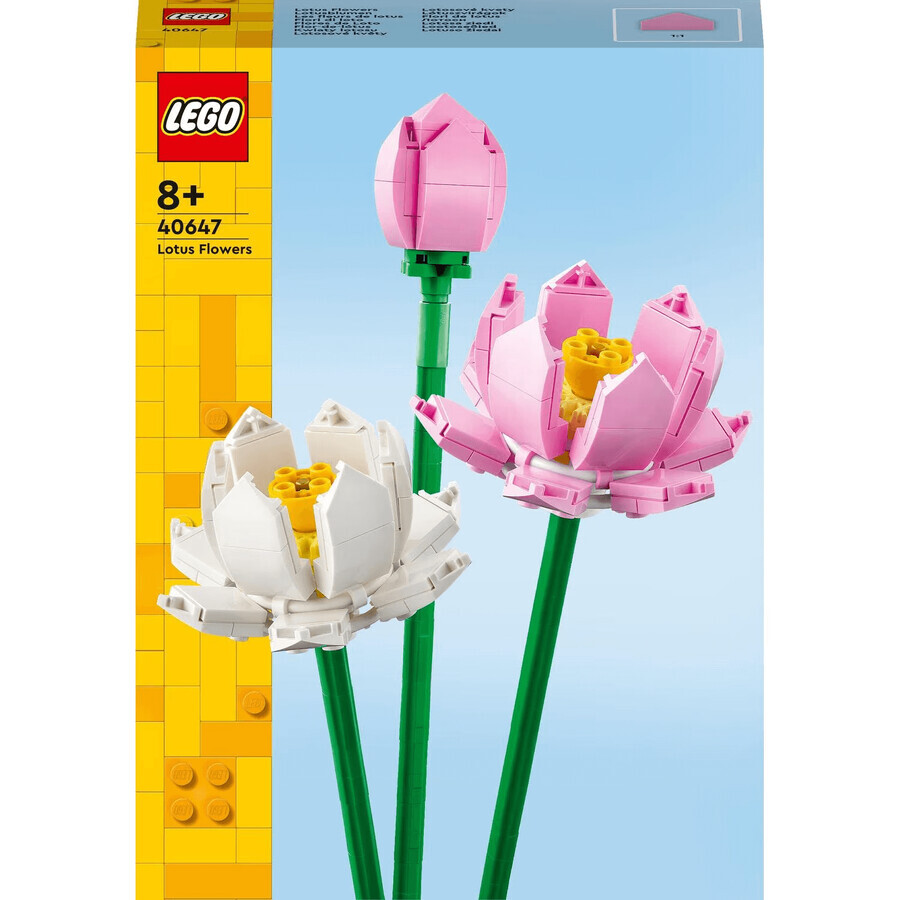 Fleurs de lotus, 8+ ans, 40647, Lego Fleurs