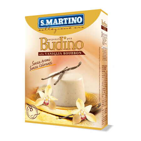 Preparation for Bourbon vanilla pudding gluten free, 70 g, S.Martino