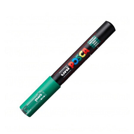 Water-based marker PC-1M Uni, 0.7 MM, Green, Posca