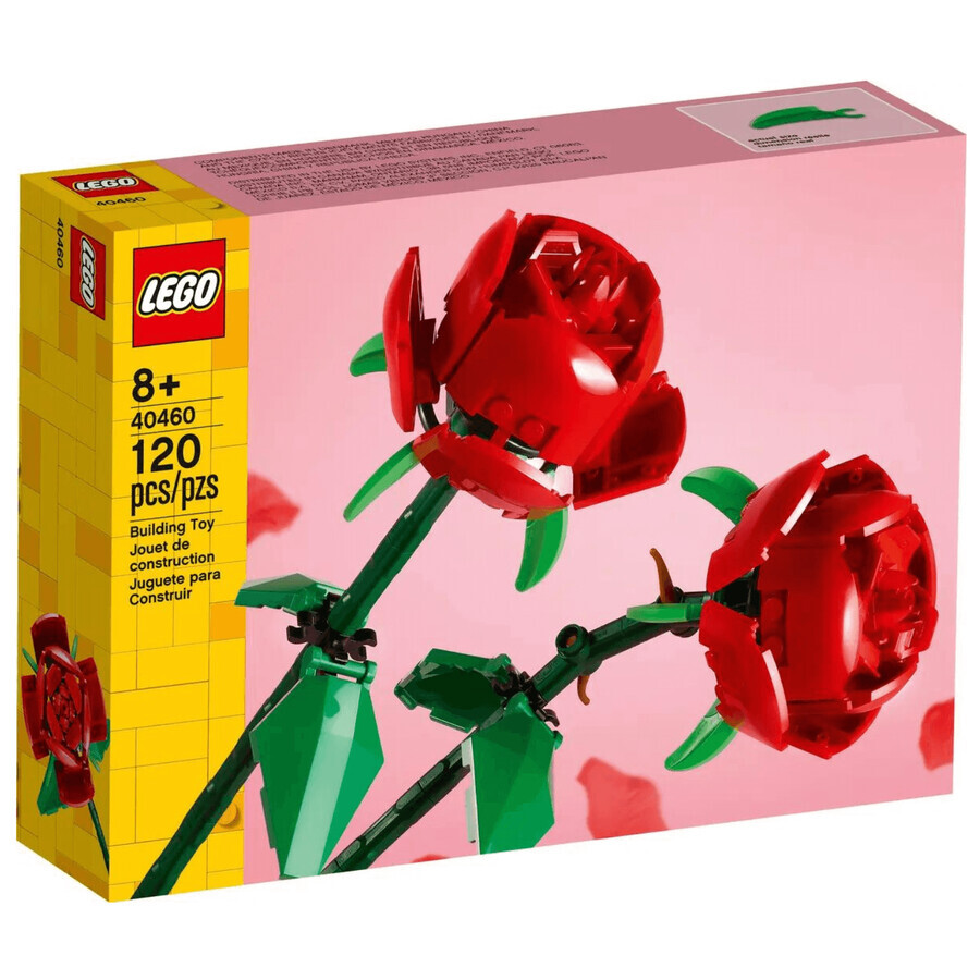 Roses, 8+ years, 40460, Lego Flowers