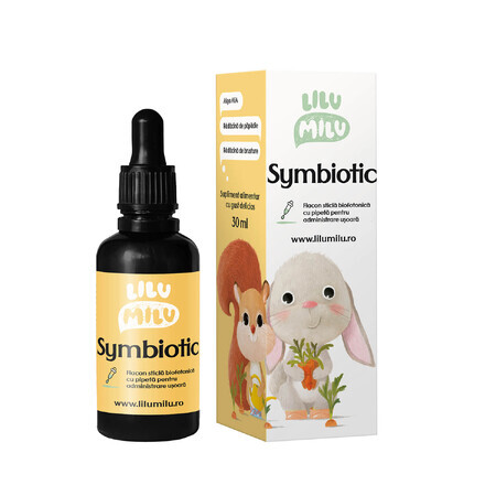 Gouttes pour ventre heureux Symbiotique, 30 ml, Lilu Milu