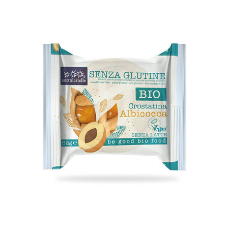 Glutenfreie Bio-Torte mit Aprikosengeschmack, 52 g, Sottolestelle