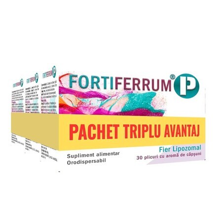 Paquet Fortiferrum P 3x30 sachets, Esvida Pharma