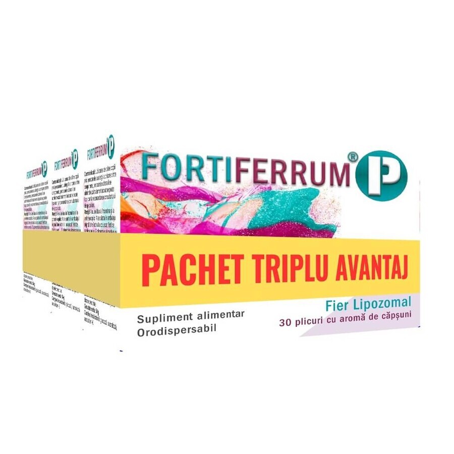 Paquet Fortiferrum P 3x30 sachets, Esvida Pharma