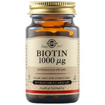 Biotine 1000 mcg, 50 gélules, Solgar