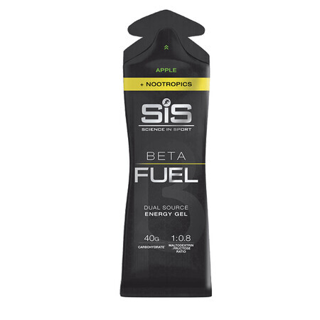 Gel énergisant au goût de mer + Nootropics SiS Beta Fuel, 60 ml, Science In Sport