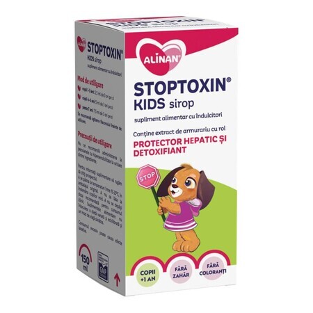 Sirop pour enfants Stoptoxin Alinan, 150 ml, Fiterman Pharma