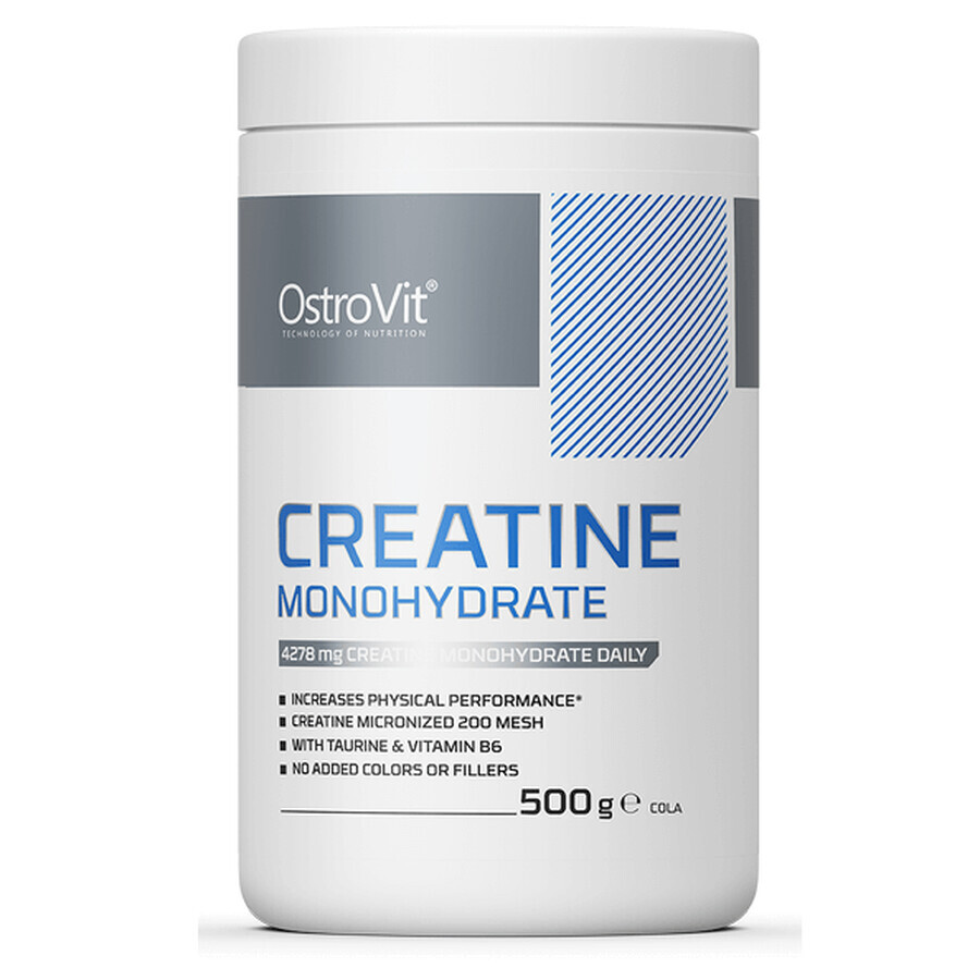 Monohydrate de créatine avec arôme de cola, 500 g, OstroVit