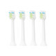 Recharge pour brosse &#224; dents &#233;lectrique, blanche, 4 pi&#232;ces, AQ-102, Aquapick