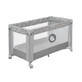 Lit pliant 2 en 1 Stefi, 120x60 cm, Gris, Lionelo