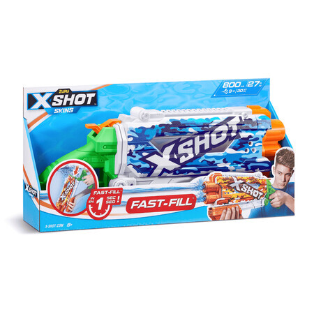 Peau pour pistolet à eau Shotgun Water Camo, +5 ans, X-Shot