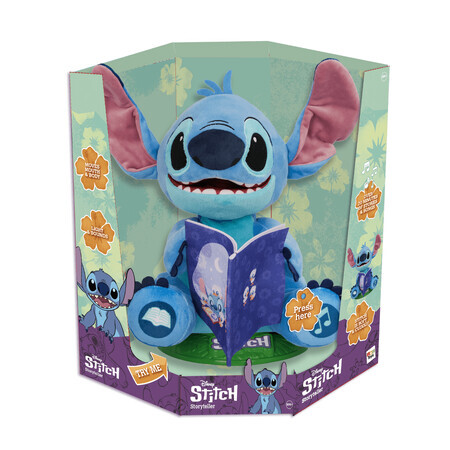 Jouet interactif Stitch le conteur, +3 ans, Disney