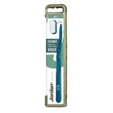Brosse à dents pour adultes avec 4 têtes interchangeables Green Clean, Soft, Jordan