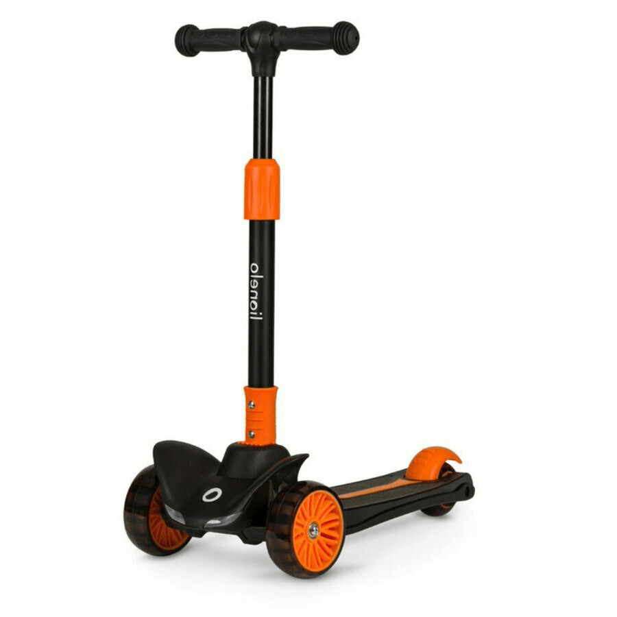 Trottinette ultra-pliable jusqu'à 50 kg Timy, 3+ ans, Orange Noir, Lionelo