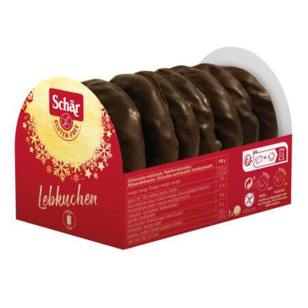 Lebkuchen sans gluten Lebkuchen, 200 g, Dr Schar