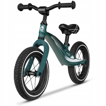 Bicicleta de pedales Bart Air con ruedas hinchables, 2+ años, Green Forest, Lionelo