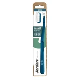 Brosse à dents pour adultes avec 4 têtes interchangeables Green Clean, Medium, Jordan