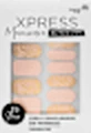 trend !t up Zelfklevende nagelfolies XPress Manicure 011 Sparkling Nude, 24 stuks.