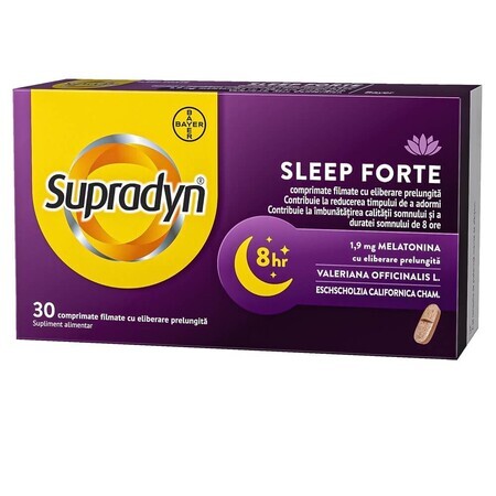 Supradyn Sleep Forte, 30 film-coated tablets, Bayer