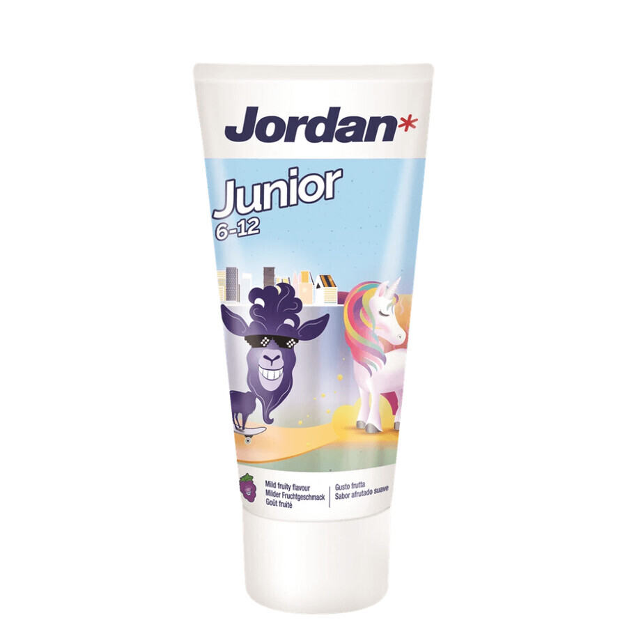 Toothpaste for children, 6-12 years, 50 ml, Jordan