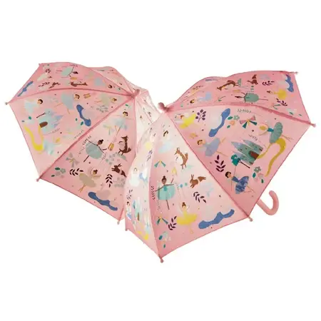 Enchanted color changing umbrella for children, 3 years+, Floss & Rock