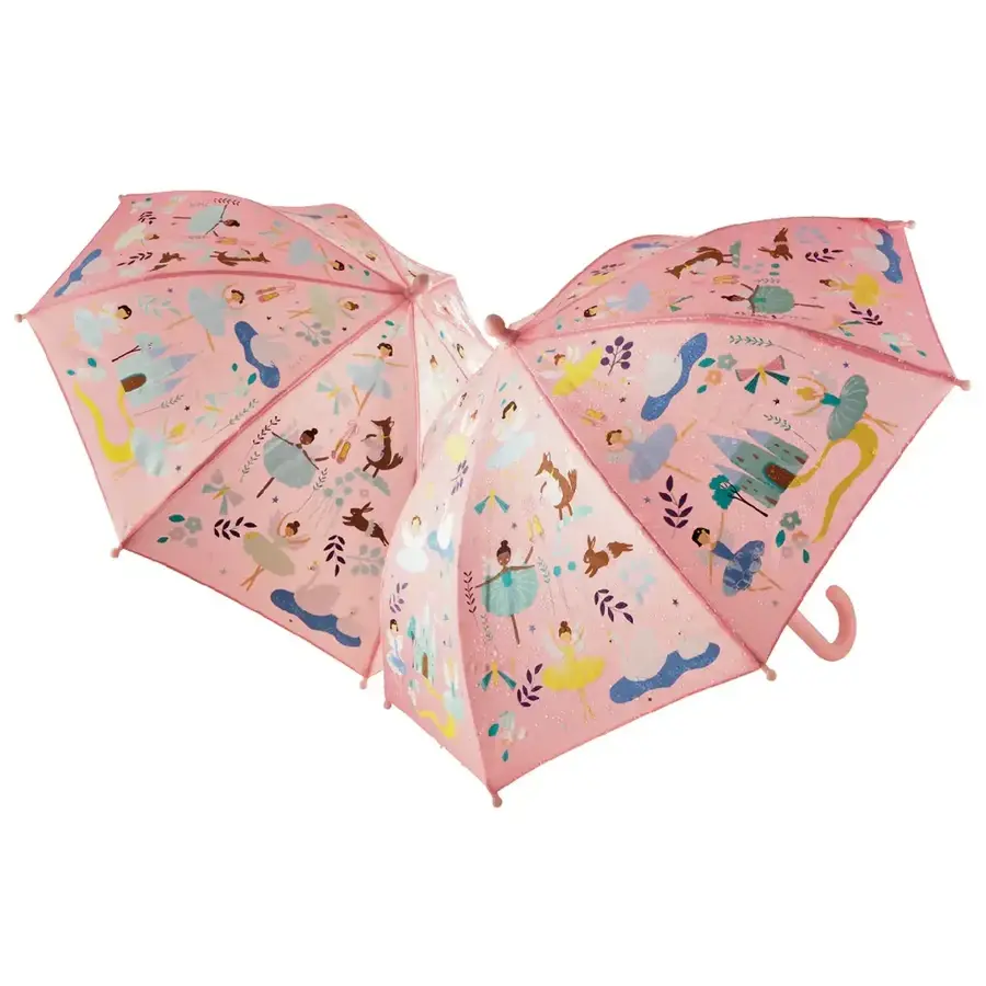 Enchanted color changing umbrella for children, 3 years+, Floss & Rock