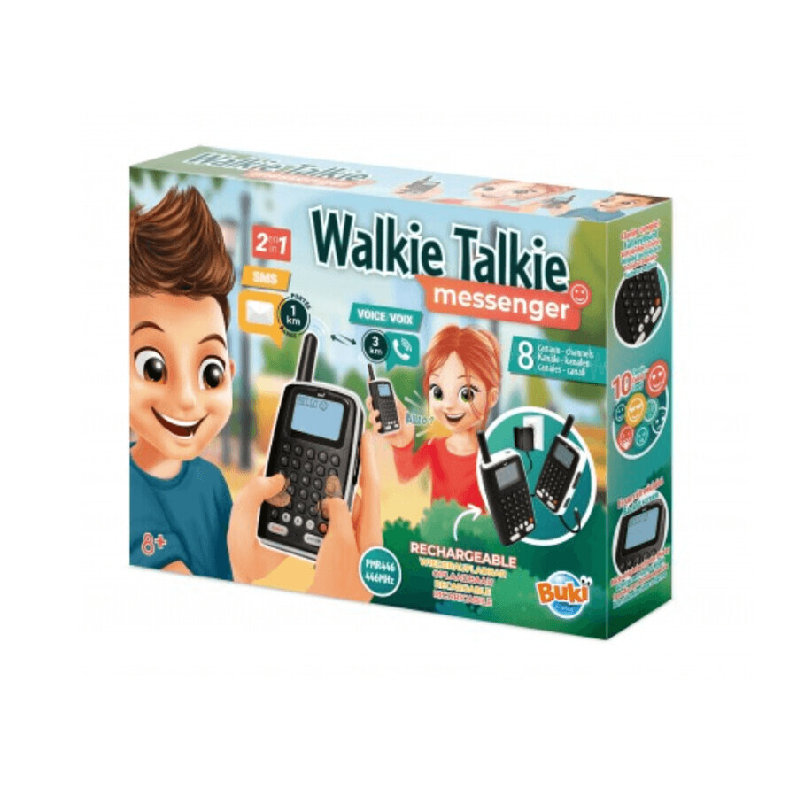 Messager Walkie Talkie, 8 ans et plus, Buki