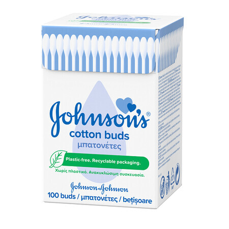 Johnson's Baby Cotton Fioc, 100 bastoncini