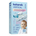 Kit de verticalisation Katarek, aspirateur nasal + adaptateur pour verticalisation, dès la naissance