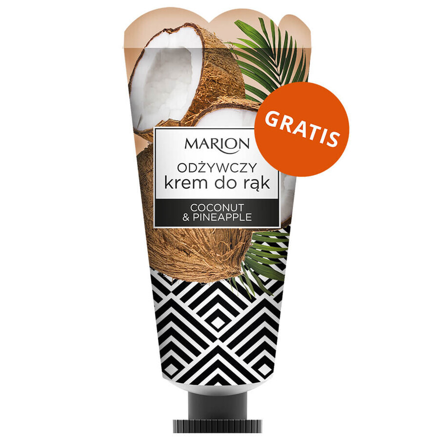 Marion Natura Silk silk spray, 130 ml + crème nourrissante pour les mains à la noix de coco et à l'ananas, 50 ml gratuit