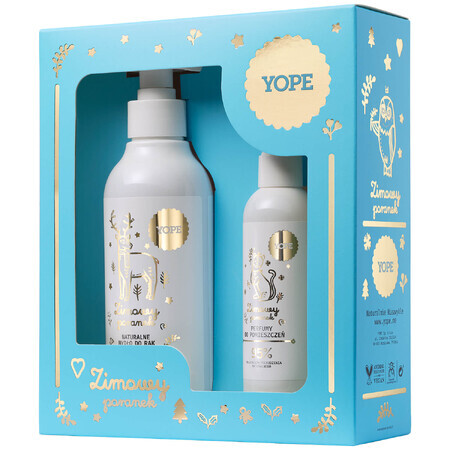 Yope Winter Morning set, savon, 300 ml + parfum d'ambiance, 100 ml BRAND BROKEN PACKAGE